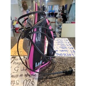 Hamilton Beach Pink Electronic Control Iron w/ Auto Shut-Off - Model 14348